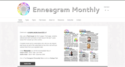 Desktop Screenshot of enneagram-monthly.com